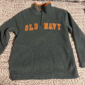 Old Navy gray fleece pullover size XS